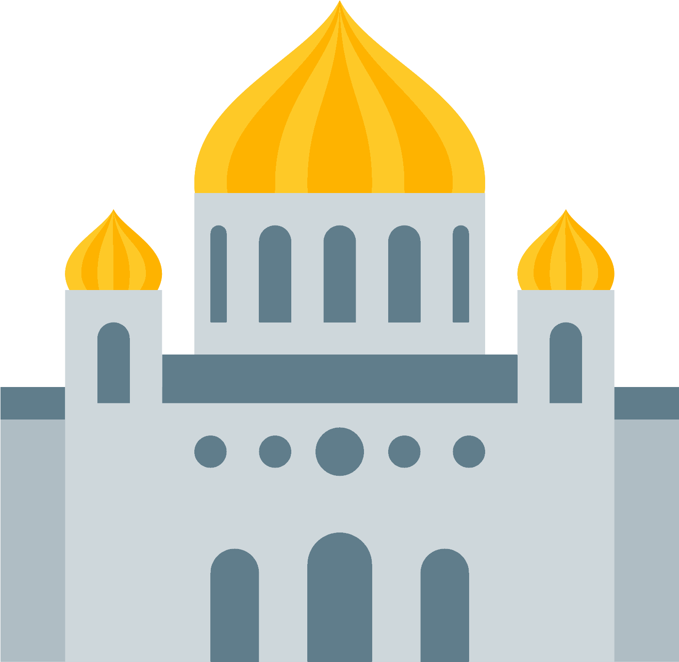 Cathedral Of Christ The Saviour Icon Free Ⓒ Clipart (1600x1600), Png Download