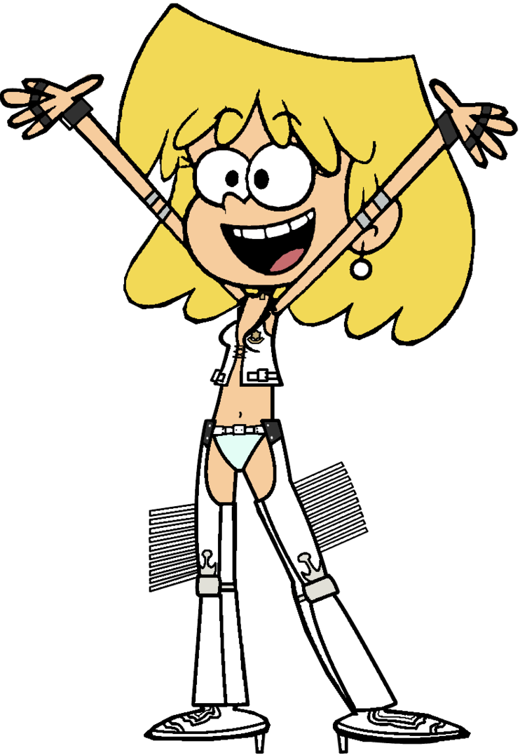 Dixie Clemets Lori Loud Color By Marcusvanngriffin Clipart (742x1077), Png Download