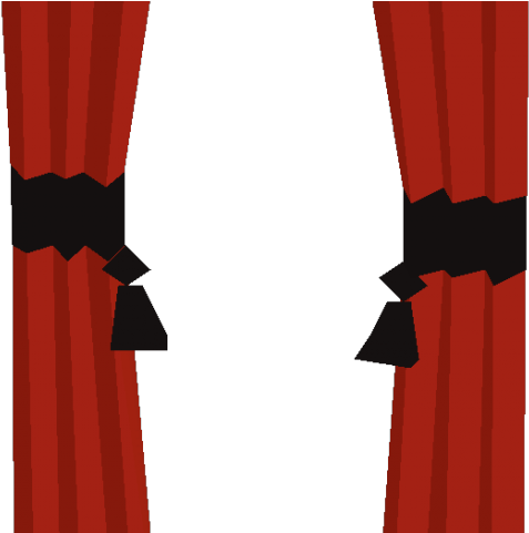 Curtain Clipart School - Png Download (640x480), Png Download