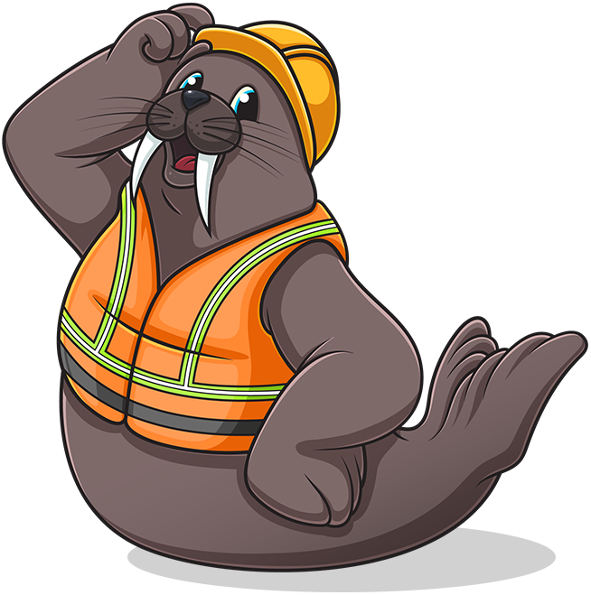 Watson The Walrus Clipart (654x659), Png Download