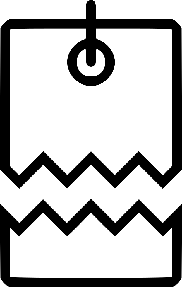 Torn Price Tag Comments Clipart (622x980), Png Download