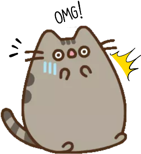Pusheen Sticker Clipart (1024x1024), Png Download