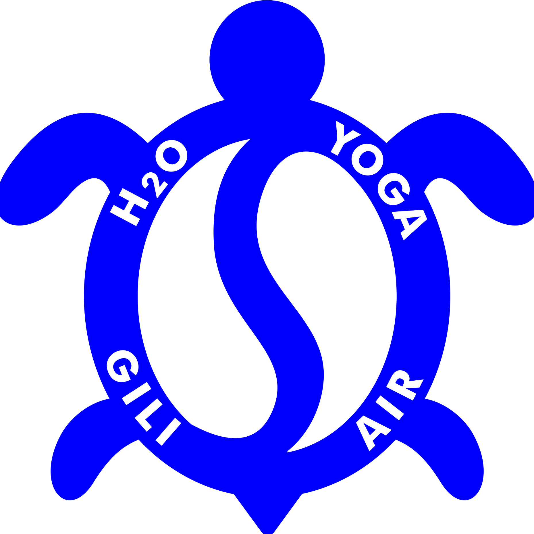 H2o Yoga ॐ Clipart (1859x1859), Png Download