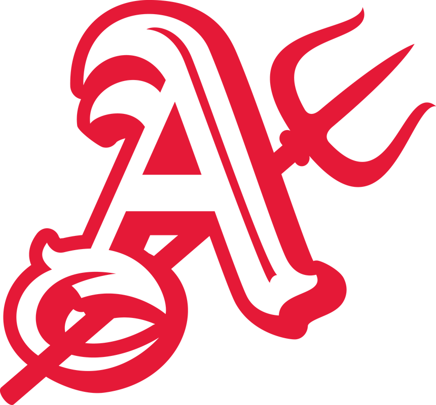 The Atkins Red Devil Foundation Svg Black And White Clipart (860x800), Png Download