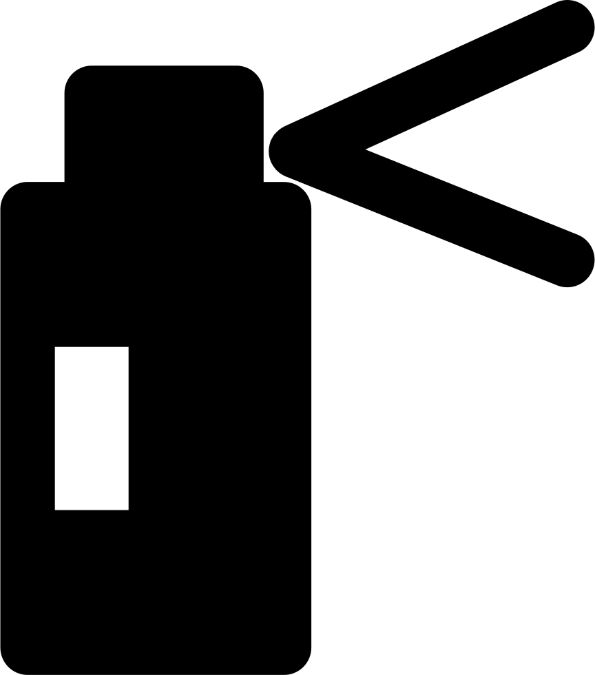 Spray Can Comments Clipart (864x980), Png Download
