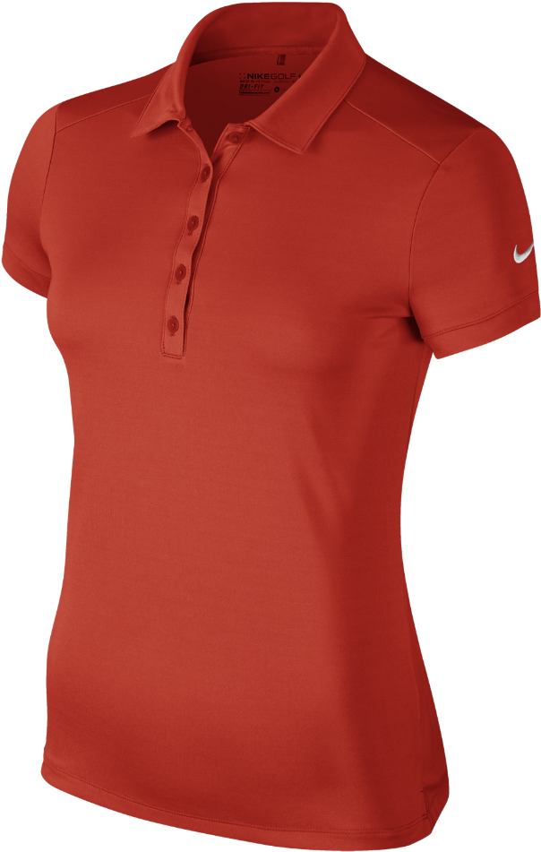 Red Polo Shirt Womens Clipart (1000x1000), Png Download