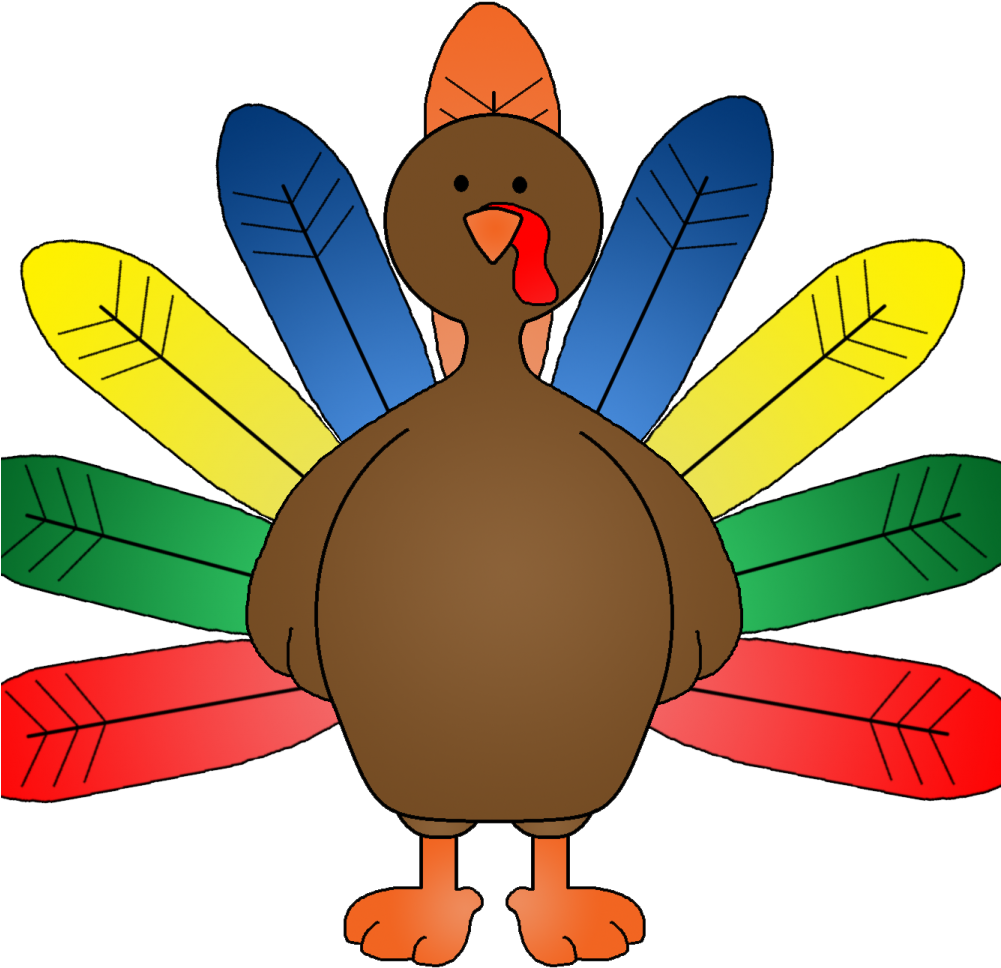 Turkey Clip Art With - Png Download (1000x1000), Png Download