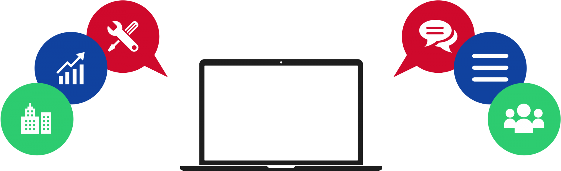 Contact Us Clipart (1900x633), Png Download