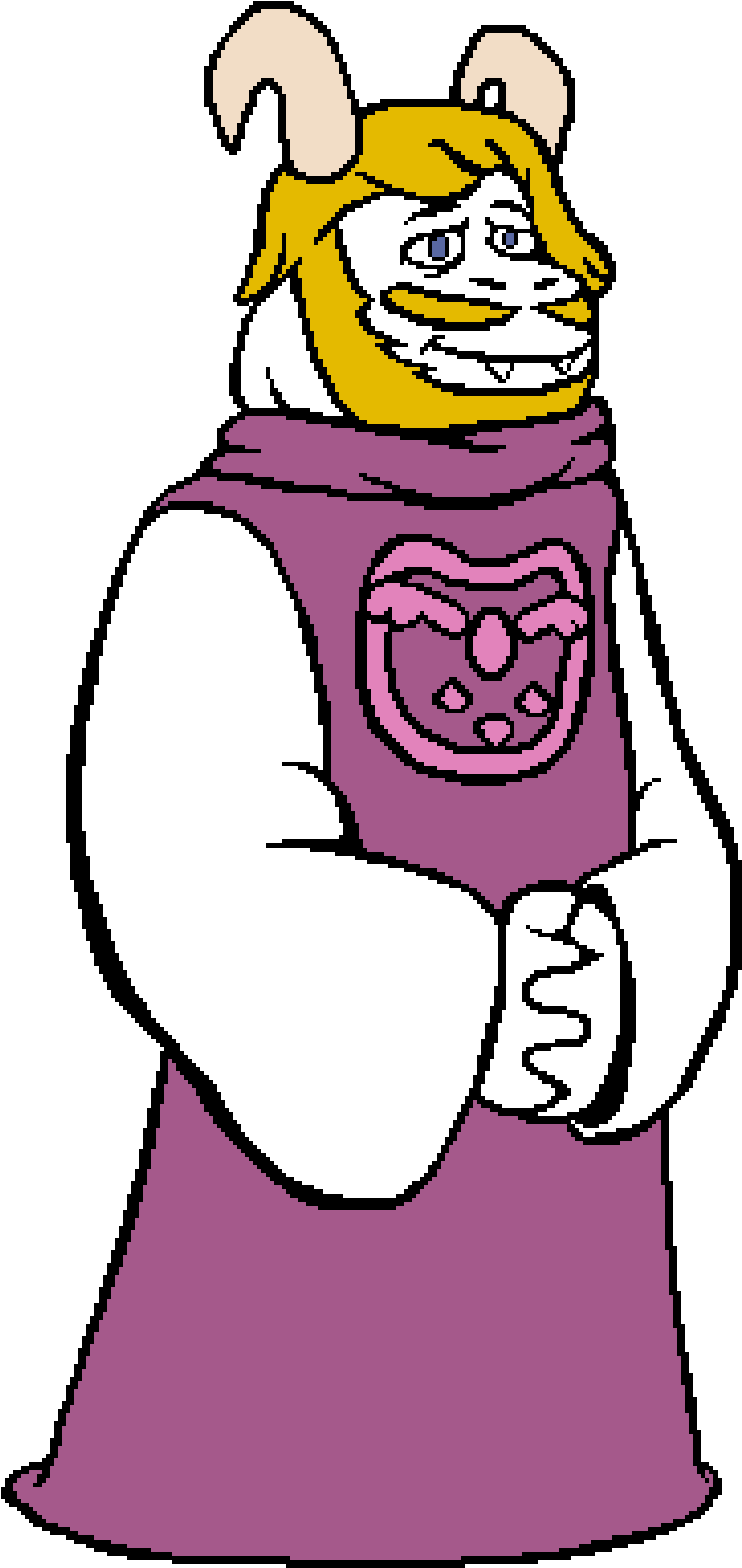 Classicswap Asgore Drawing Clipart (1055x1970), Png Download