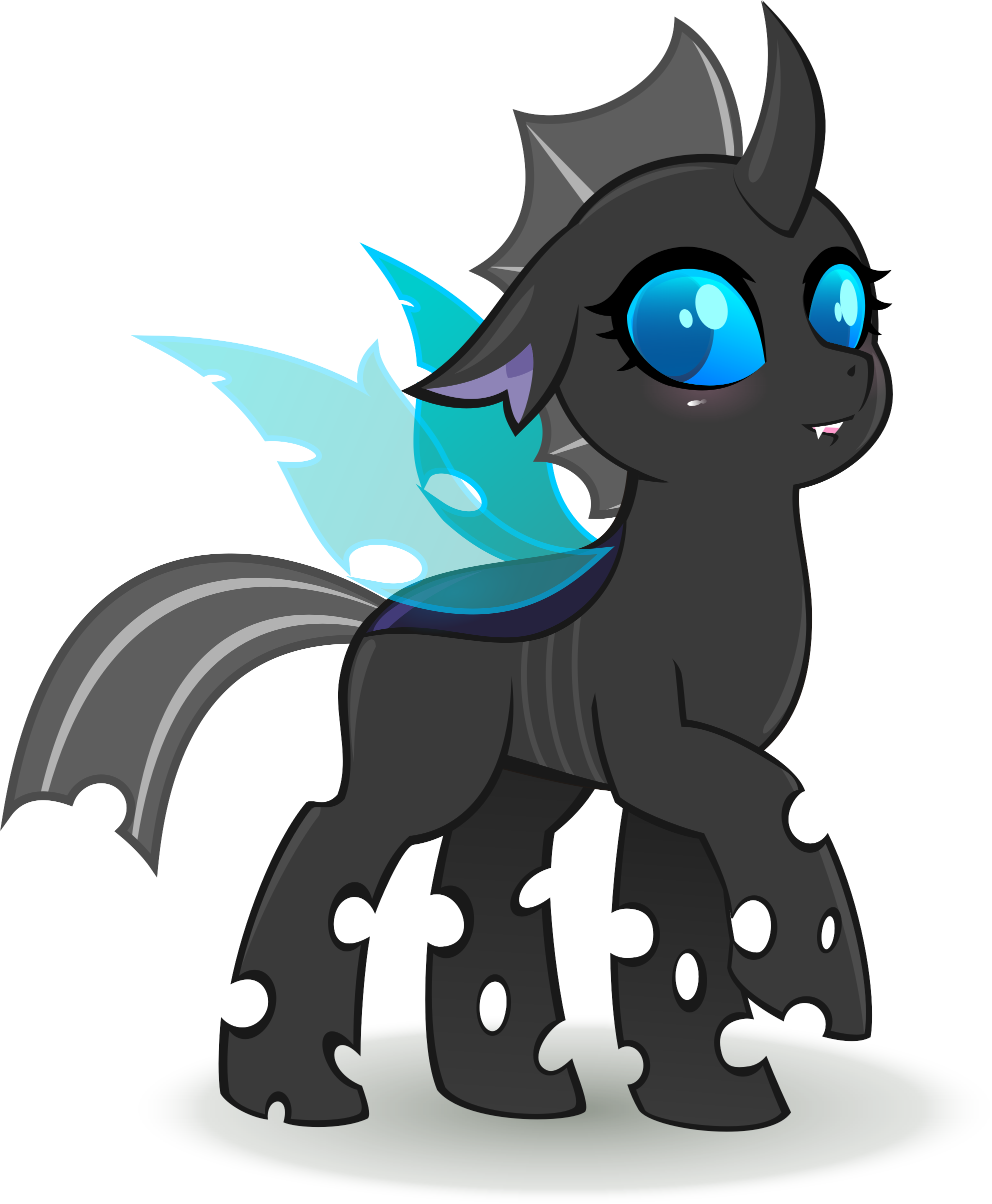 Alpaca-pharaoh, Changeling, Cute, Cuteling, Female, Clipart (1984x2407), Png Download