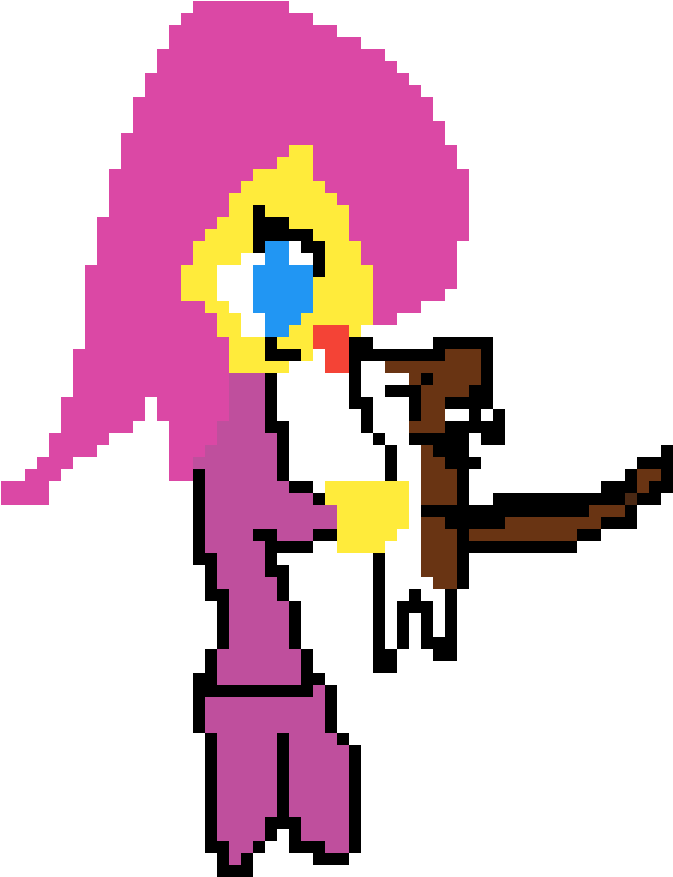 Ld Shadow Lady And Her Cat Buddy Clipart (1200x1200), Png Download