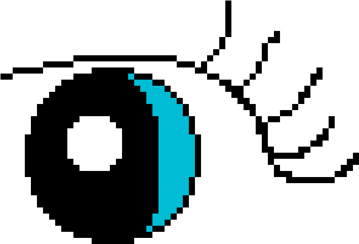 Eyelash Eyes Clipart (1200x1200), Png Download