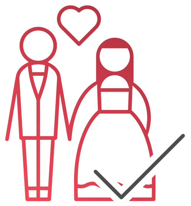 For Any Size Wedding Clipart (834x834), Png Download