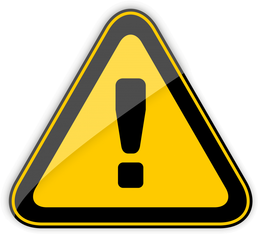 Free Png Download Danger Warning Sign Clipart Png Photo Transparent Png (851x779), Png Download