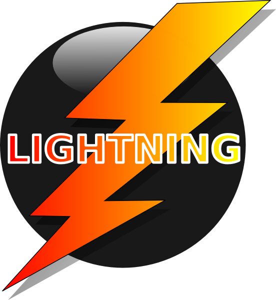 Lightning Svg Clip Arts - Png Download (552x600), Png Download