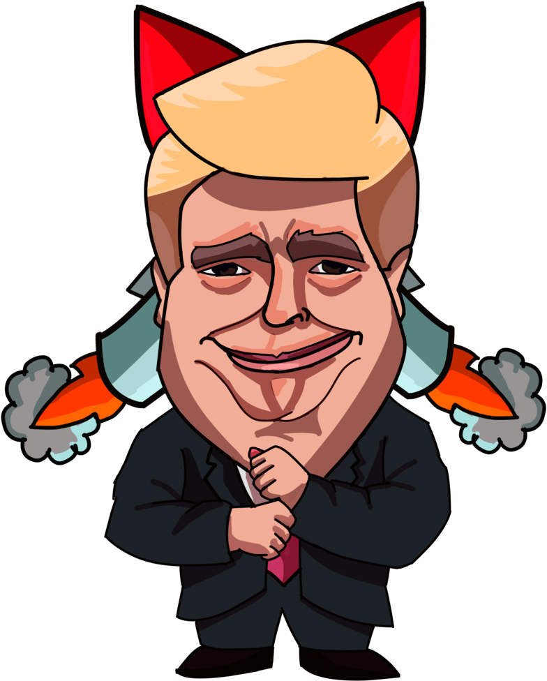 Trump Clipart (820x1306), Png Download