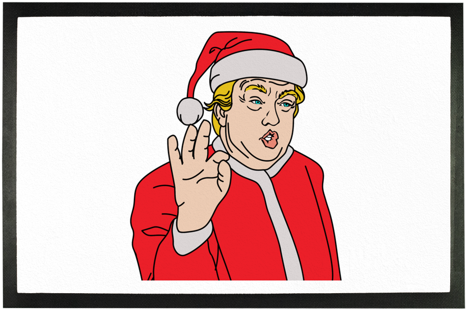 Custom Printed Funny Trump Doormat Clipart (1024x1024), Png Download