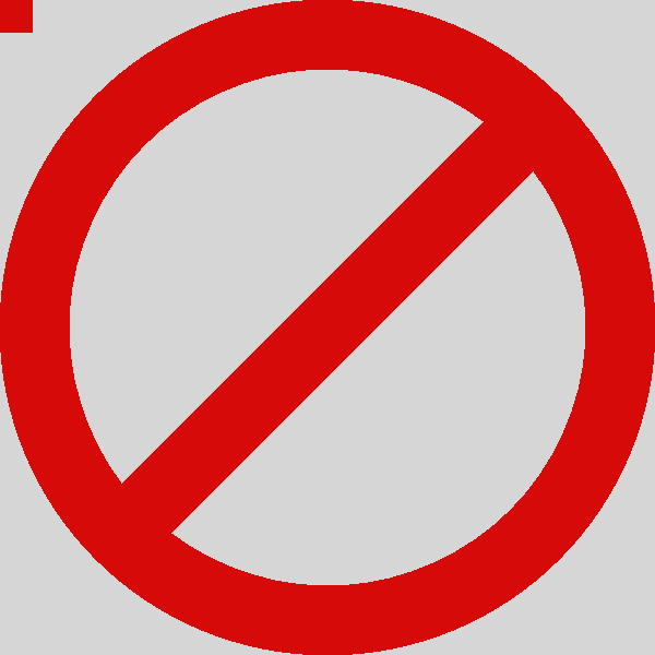 No <blank> Overlay Clip Art At Clker No Blanks Clipart - Png Download (600x600), Png Download