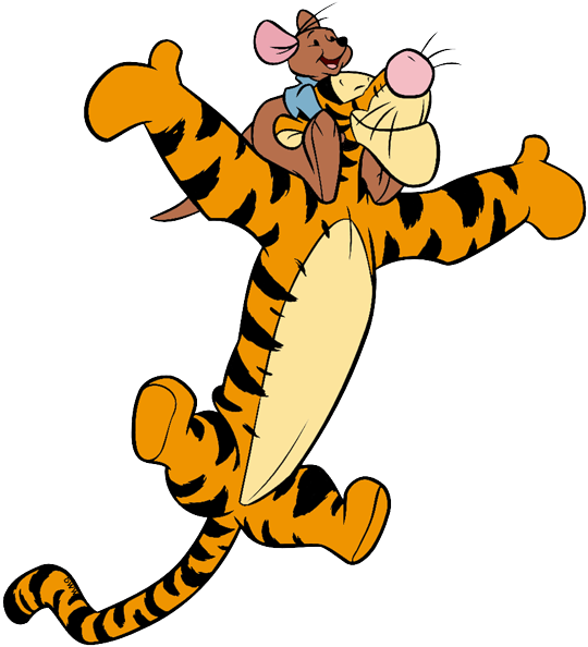 Roo Bouncing Clipart (540x594), Png Download