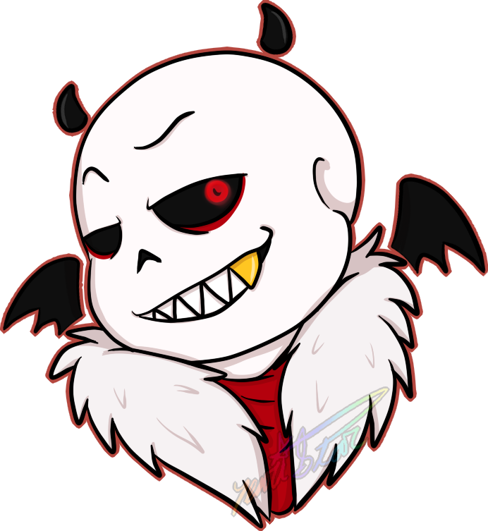 Uf Sans Sticker Clipart (692x753), Png Download