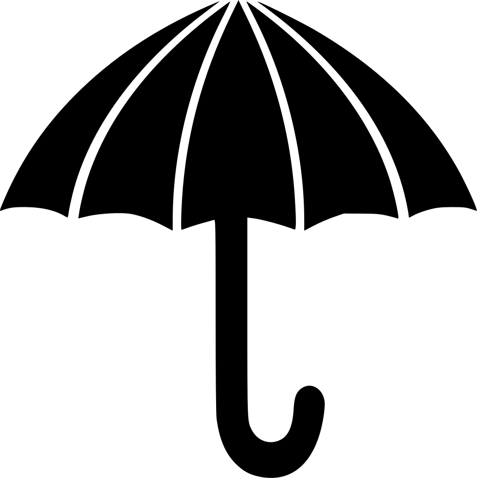Umbrella Rain Comments Clipart (980x982), Png Download
