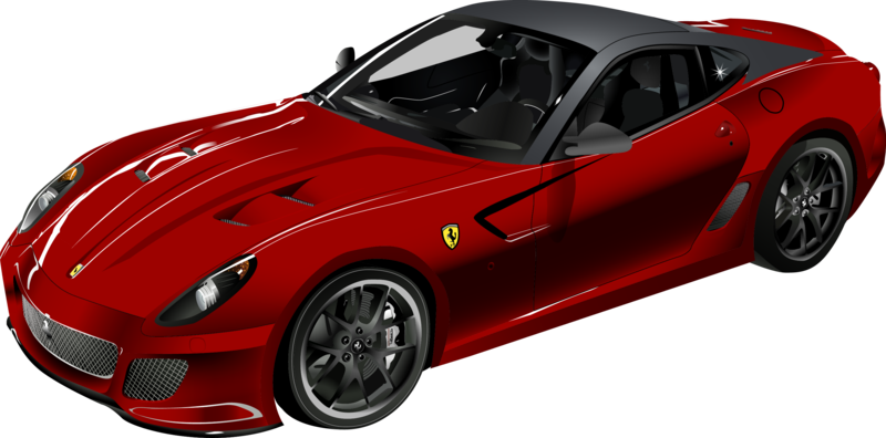 Ferrari Car Png Image, Download Png Image With Transparent Clipart (800x396), Png Download