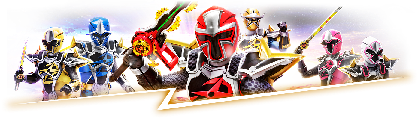 Power Rangers Super Ninja Steel Clipart (1400x500), Png Download