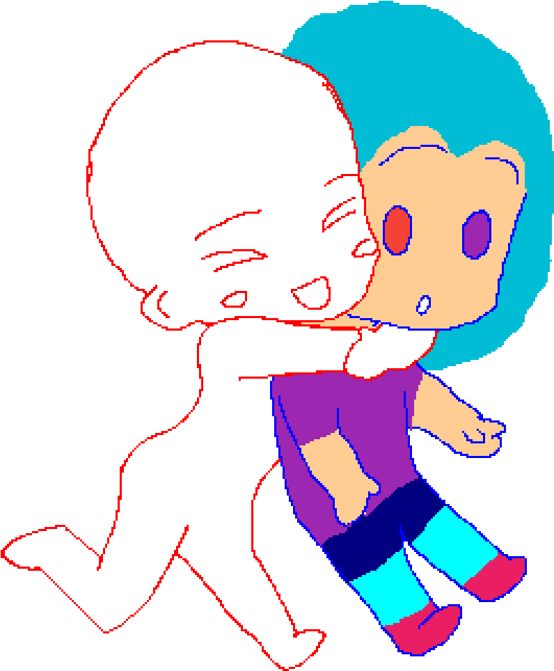 Unexpected Hug Clipart (1104x1059), Png Download