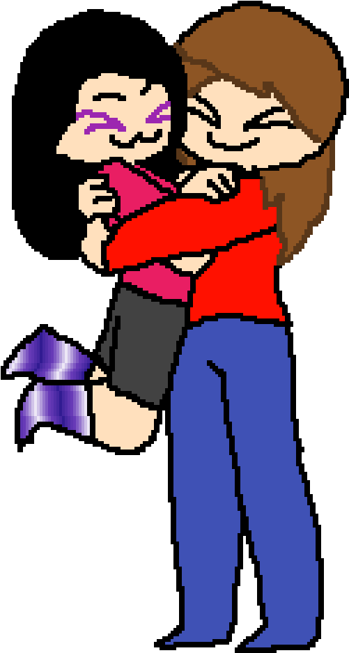 Yay Hugs Clipart (800x1200), Png Download