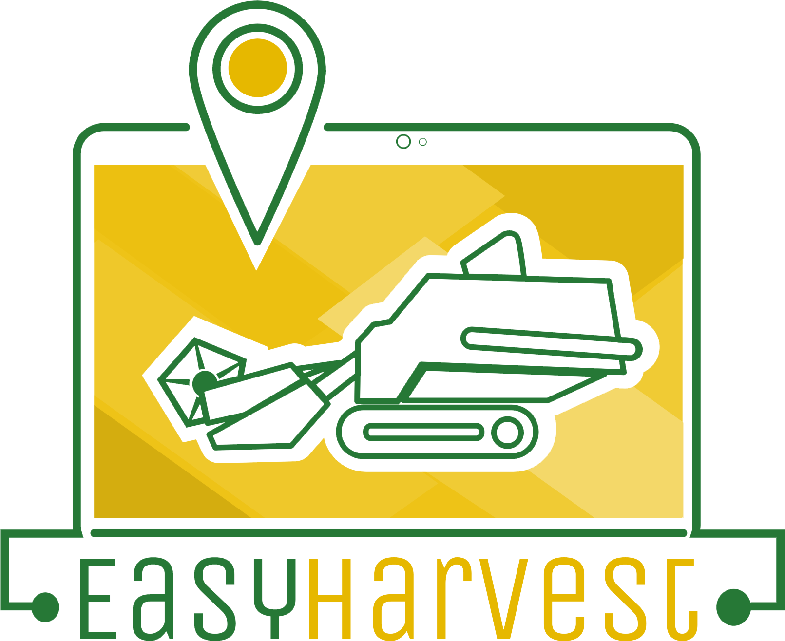 Improved Rice Harvesting Service Delivery With Ict Clipart (1840x1461), Png Download