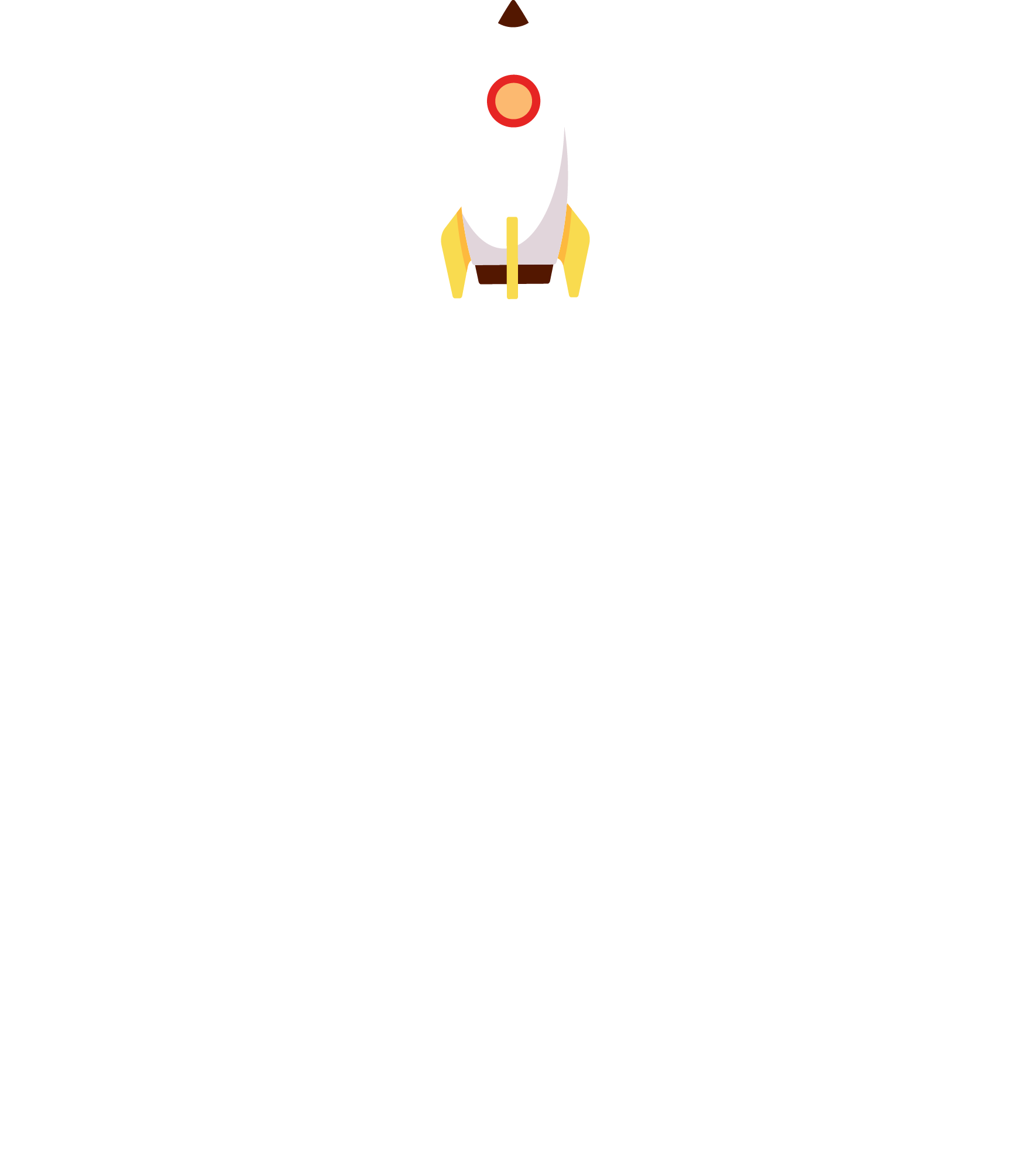 Rocket Clipart (1770x1995), Png Download