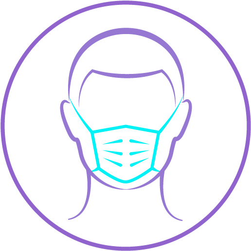 Mask Icon Clipart (592x592), Png Download