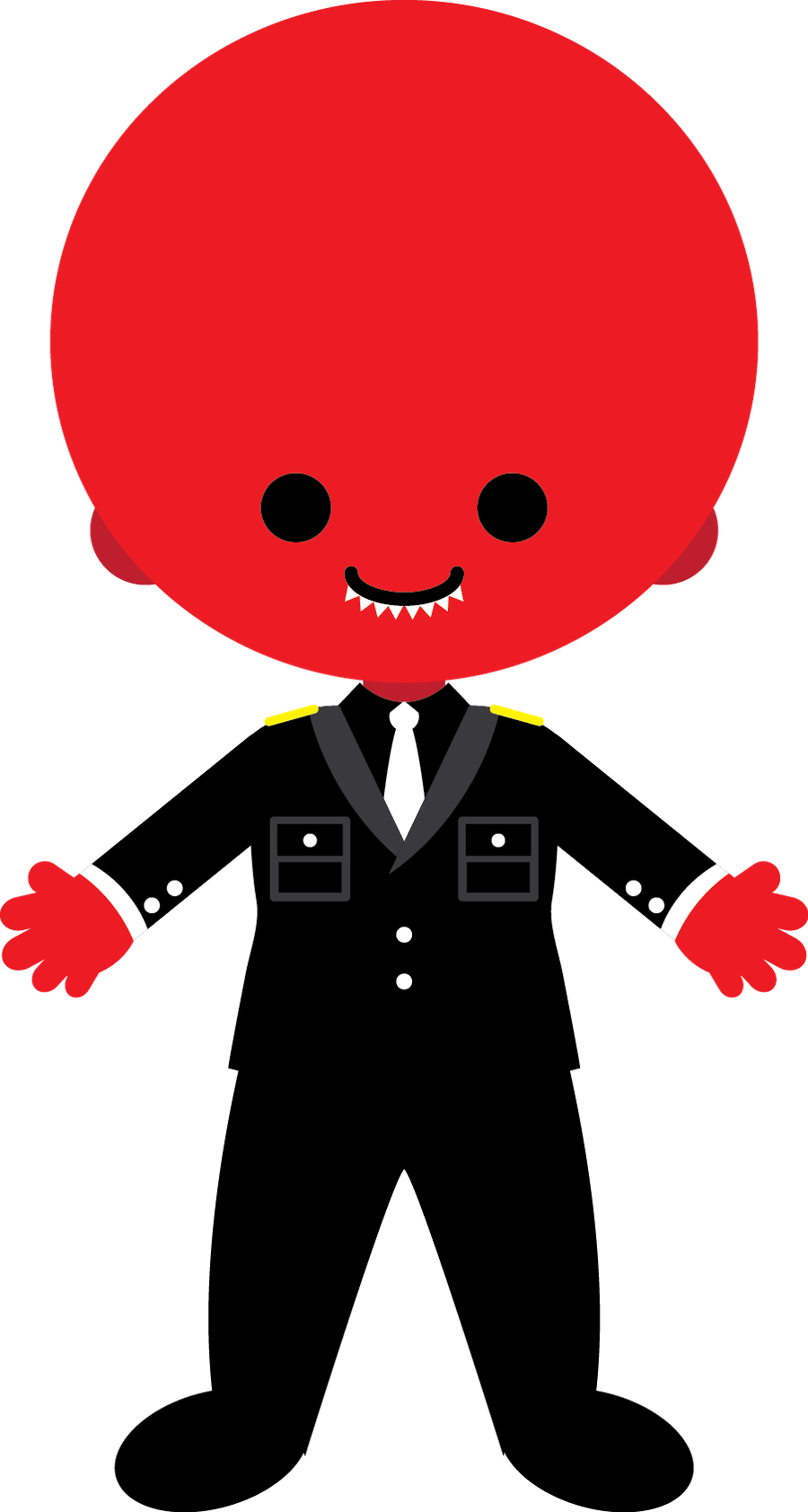 Vilões Dos Super Heróis Clipart (900x1684), Png Download