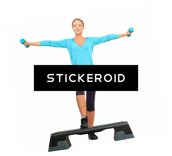 Aerobics Hd Clipart (594x540), Png Download