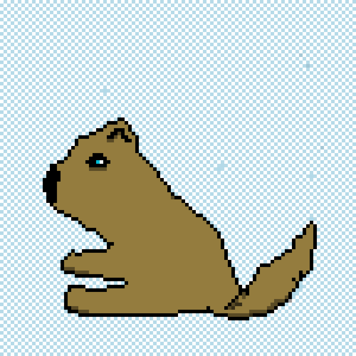 My Cute Beaver Clipart (1200x1200), Png Download