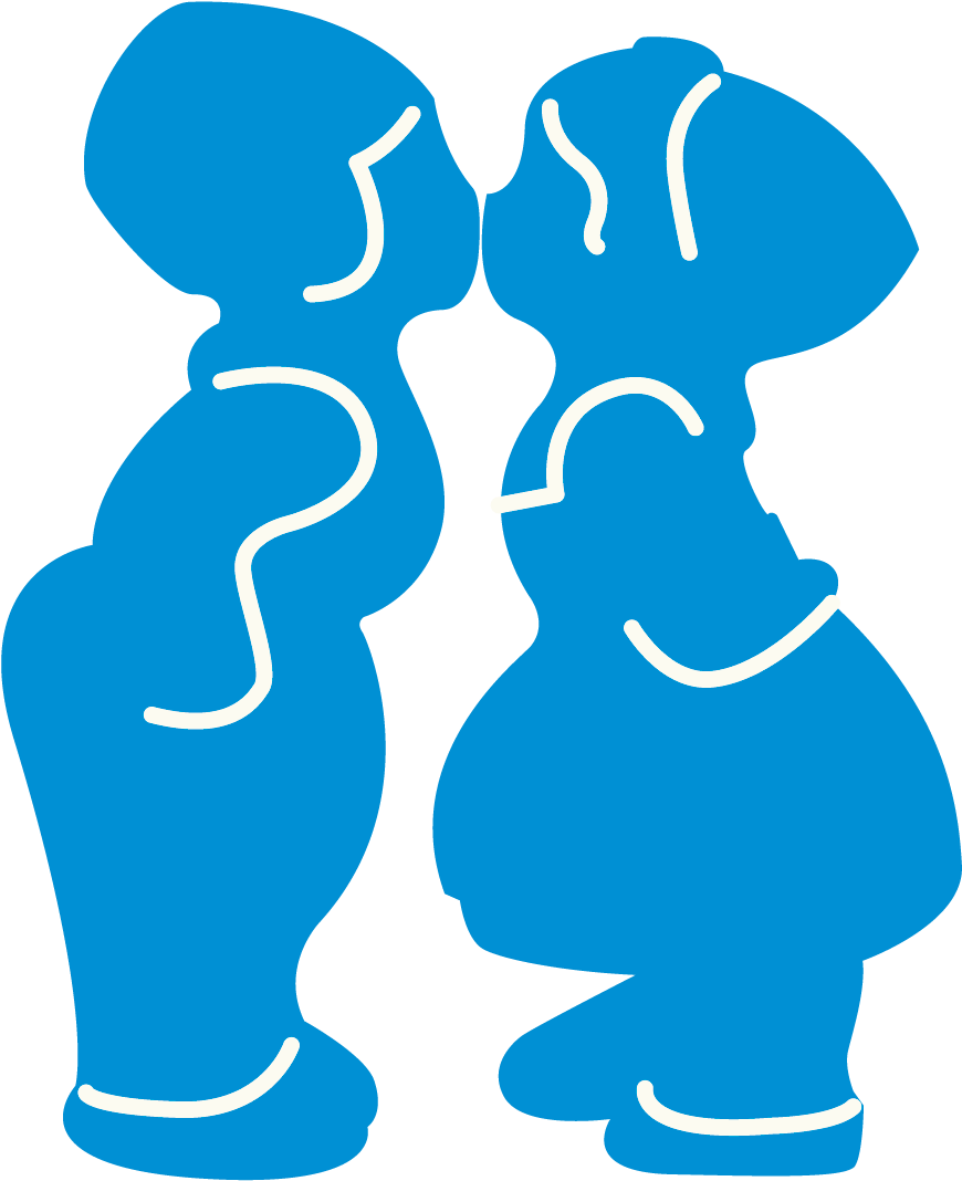Kissing Couple Amsterdam Clipart (909x1116), Png Download