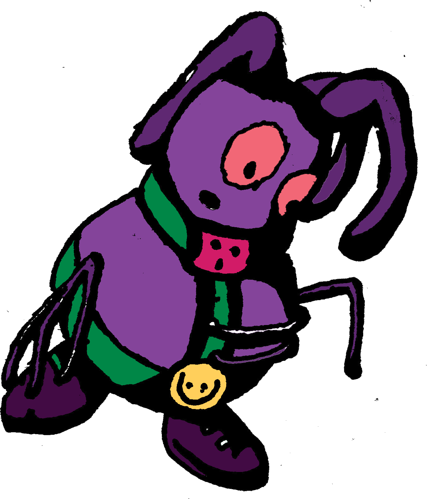 Hi, I'm Zohluff Clipart (1359x1586), Png Download