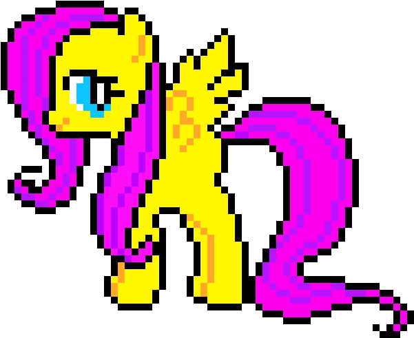 Flutter Shy Clipart (690x530), Png Download