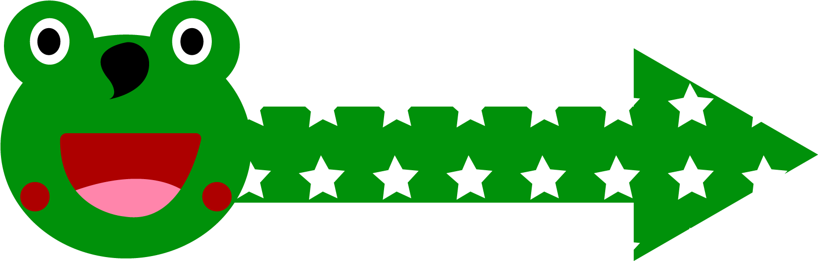 Cartoon Animal Creative Arrow Png And Vector Image Clipart (2000x2000), Png Download