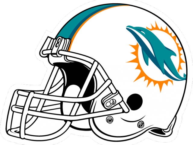 Helmet Clipart Miami Dolphins - Png Download (640x480), Png Download