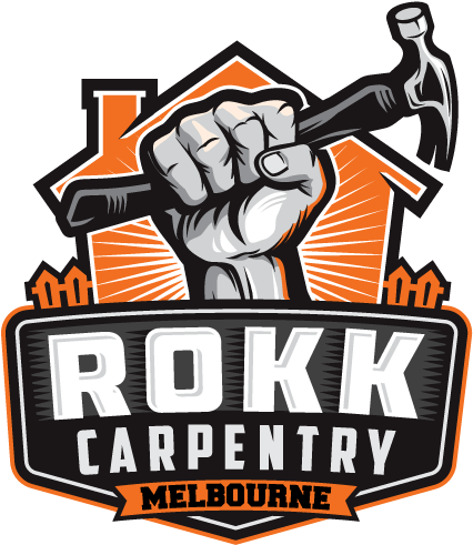 Rokk Carpentry Melbourne Carpenter Clipart (600x580), Png Download