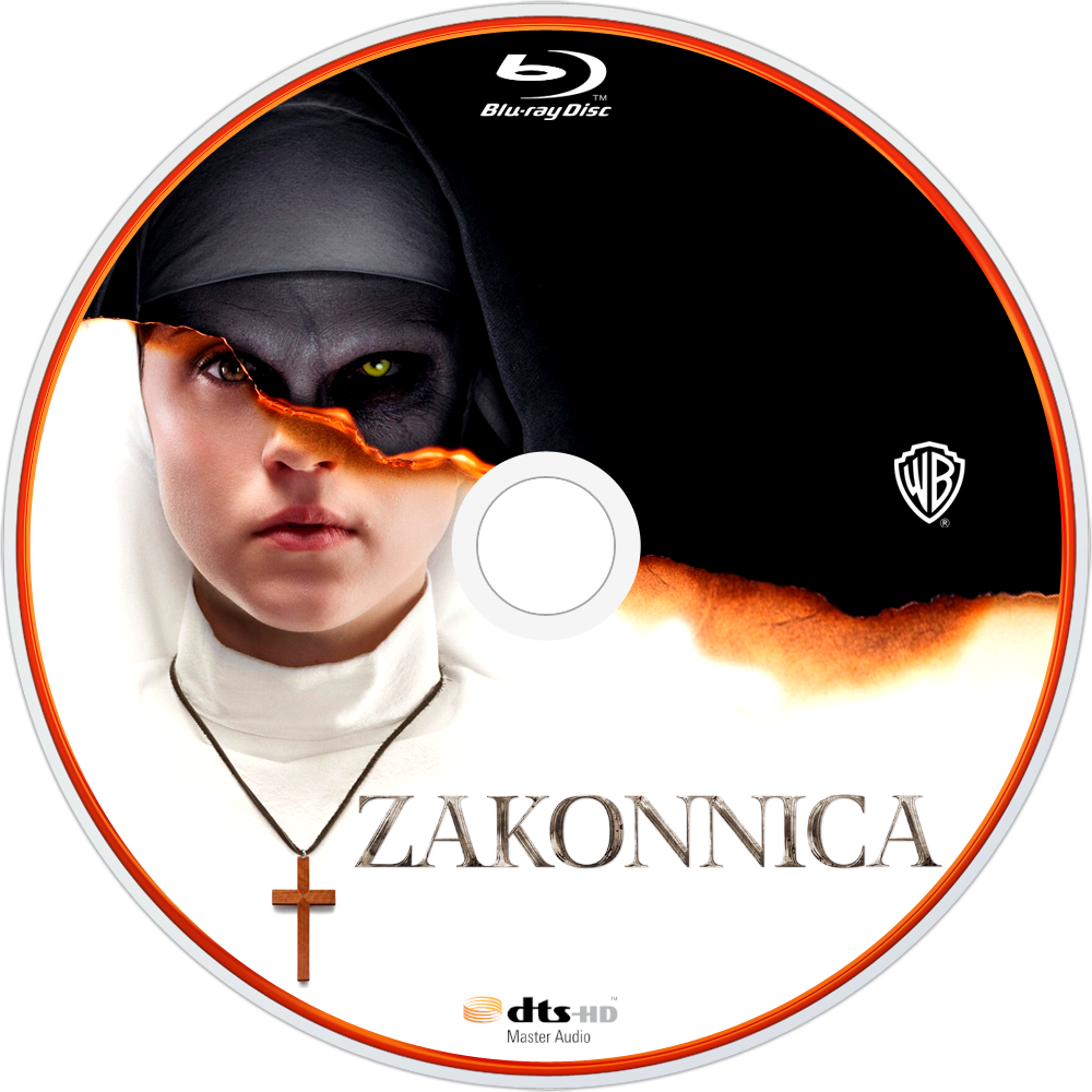 The Nun Bluray Disc Image Clipart (1000x1000), Png Download