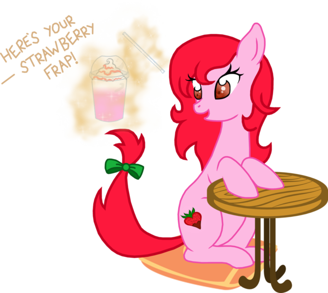 Miss-vani, Earth Pony, Frappuccino, Oc, Oc Only, Pony, Clipart (672x600), Png Download