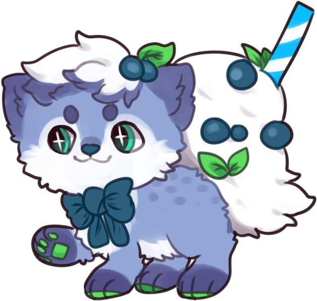 Blueberry Frappuccino Clipart (636x600), Png Download