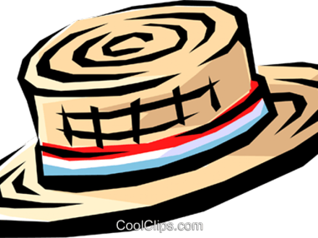Straw Hat Clipart Transparent Background - Png Download (640x480), Png Download