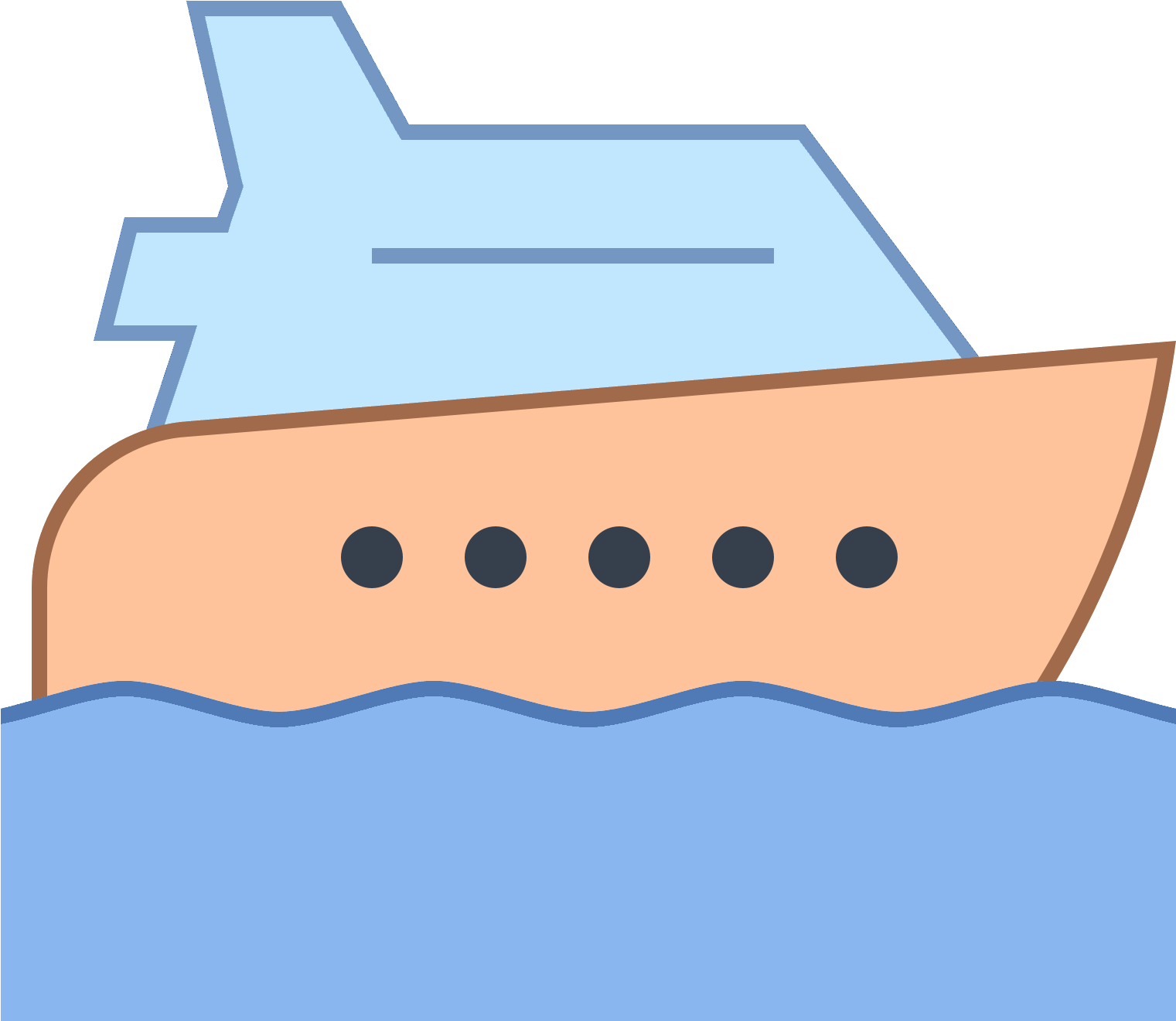 Yacht Icon Clipart (1600x1600), Png Download