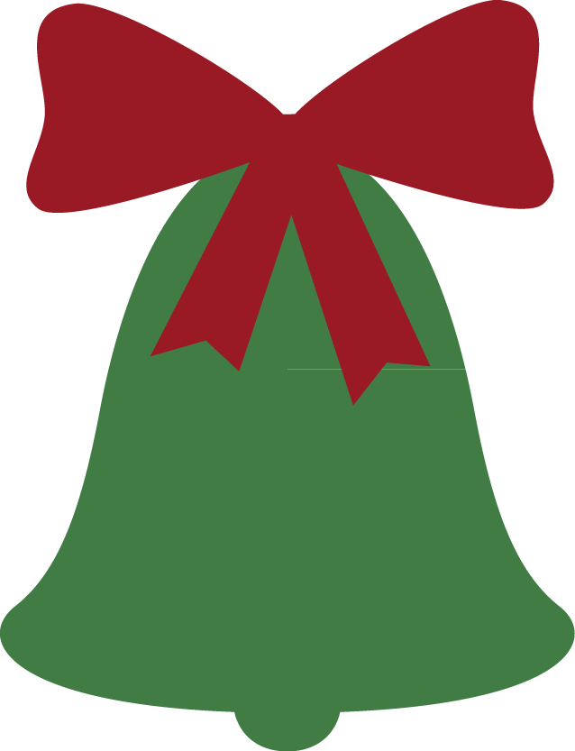 Free Online Bells Bows Clipart (638x833), Png Download