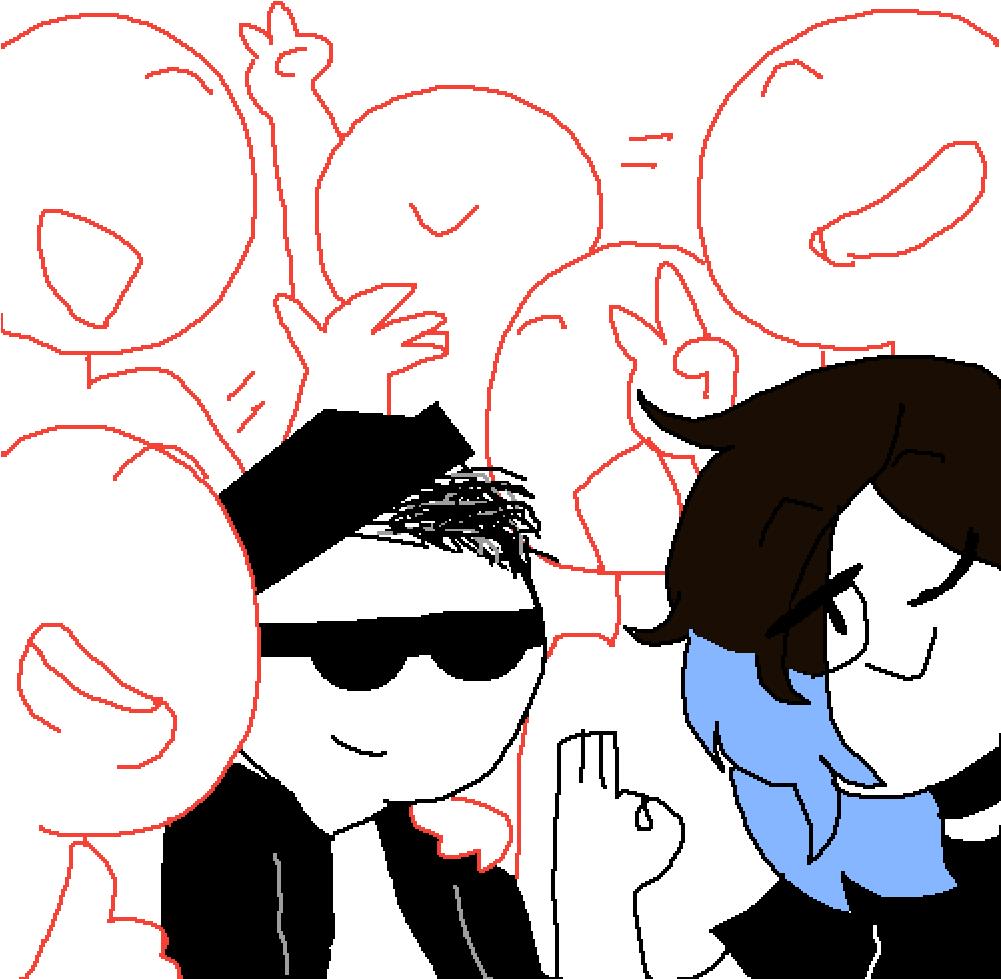 Fedora Man Clipart (1000x1000), Png Download