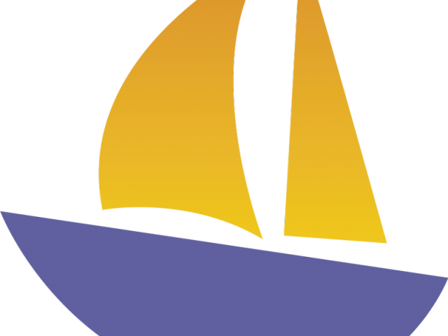 Sailing Boat Clipart Yellow - Png Download (640x480), Png Download