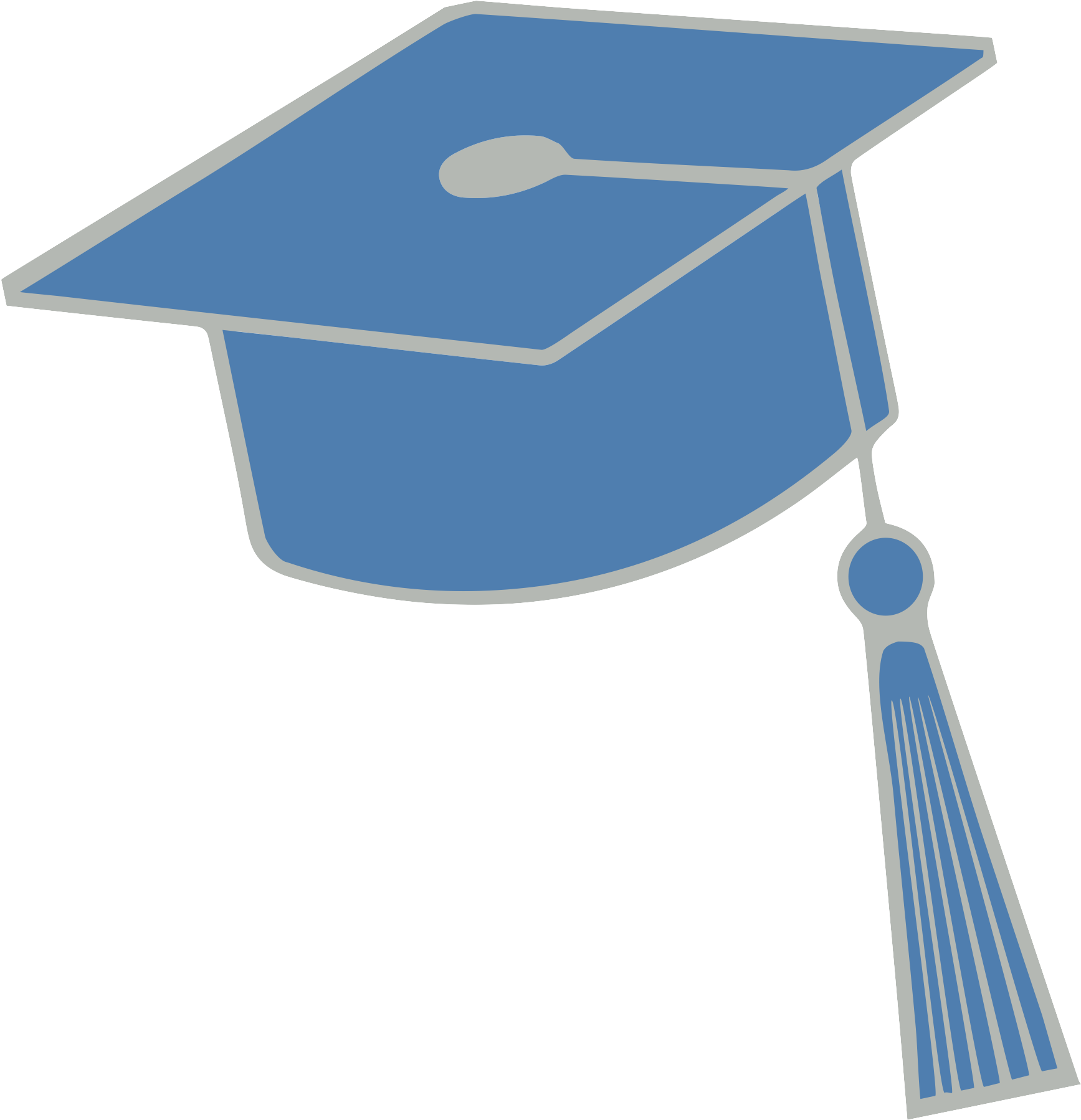 Grad Hat Pre Colour Choice Clipart (2250x3000), Png Download